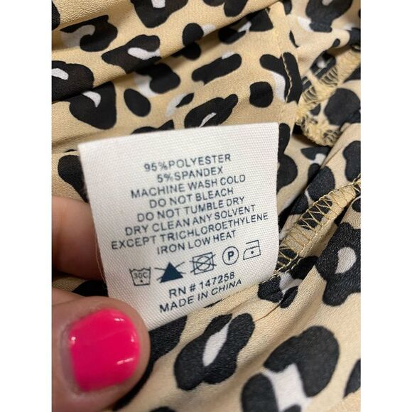 Simply Southern Cheetah Print Babydoll Dress NWT - Picture 7 of 7